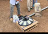 LED UFO Solar